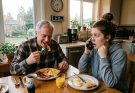 My Sister Called at 6:30 A.M. and Said, “Dad D:i-ed Last Night”—I Looked Across the Table at Dad Eating My Bacon.